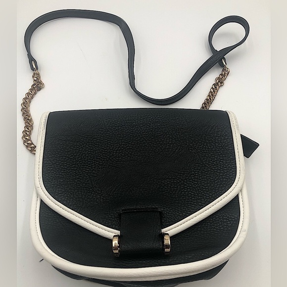 SIMON CHANG B&W shoulder bag - Picture 1 of 6